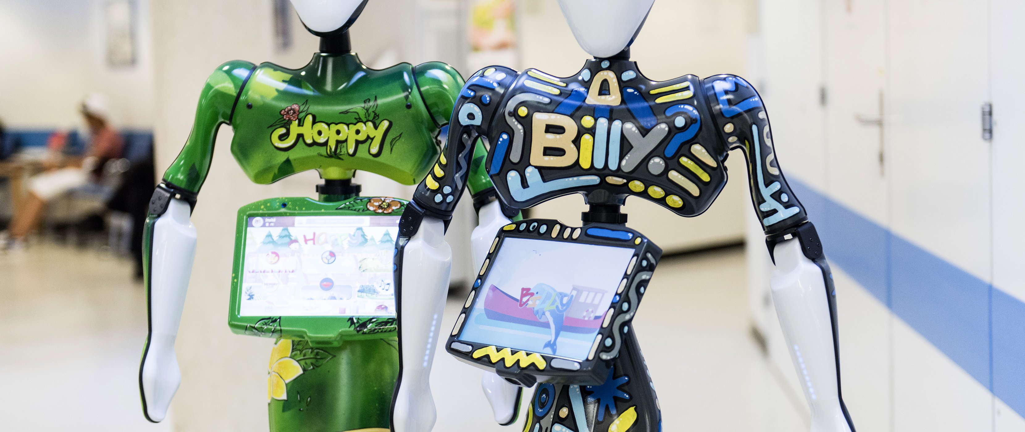hoppy et billy les robots de la pédiatire